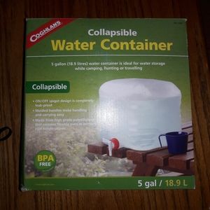 Coghlan's collapsible water container 5-gallon